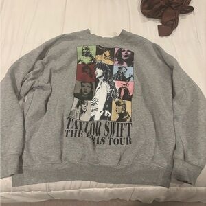 TAYLOR SWIFT eras tour concert crew neck
